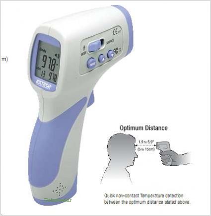 Extech IR200 Non-Contact Forehead Infrared Thermometer
