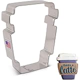 Coffee Mug Cookie Cutter 3 Sizes Tea Fondant