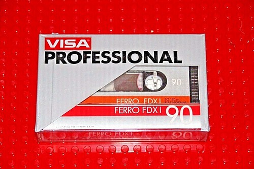 SEALED 1 VISA FERRO FDX I     90      BLANK CASSETTE TAPE